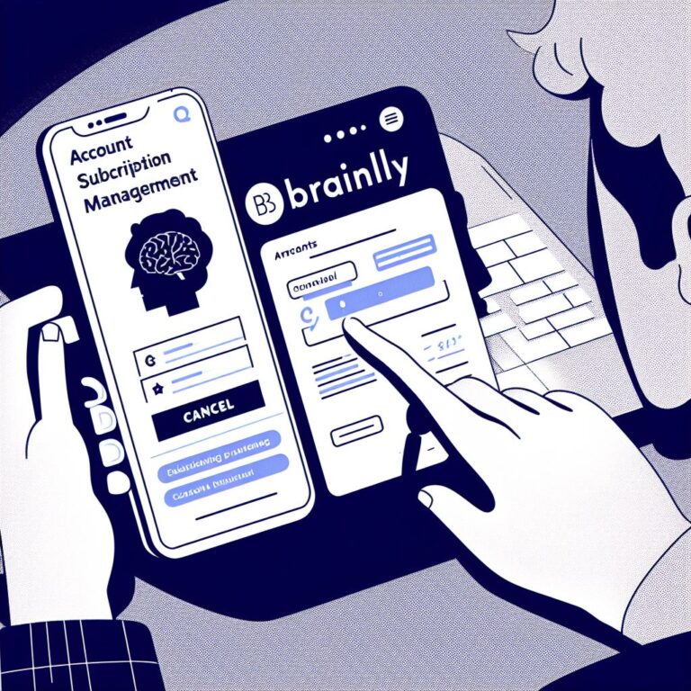 how to cancel brainly subscription